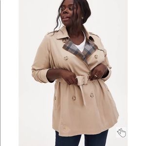 NWT Outlander Classic Trench Coat Size 12